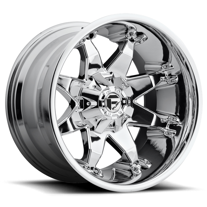 Fuel 1PC D508 OCTANE 20x9 1 6x135/6x139.7/6x135/5.5 CHROME PLATED