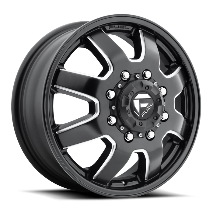 Fuel 1PC D538 MAVERICK 17x6.5 116 8x165.1/8x6.5 MATTE BLACK MILLED