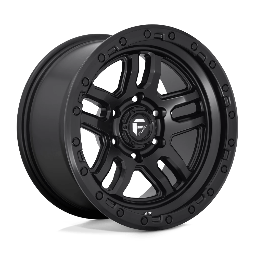 Fuel 1PC D700 AMMO 17x9 -12 6x139.7/6x5.5 MATTE BLACK