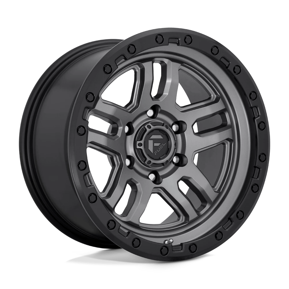 Fuel 1PC D701 AMMO 20x9 20 6x139.7/6x5.5 MATTE GUN METAL BLACK BEAD RING