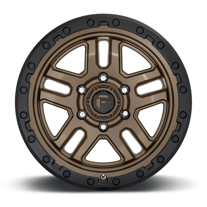 Fuel 1PC D702 AMMO 18x9 -12 6x135/6X5.3 MATTE BRONZE BLACK BEAD RING