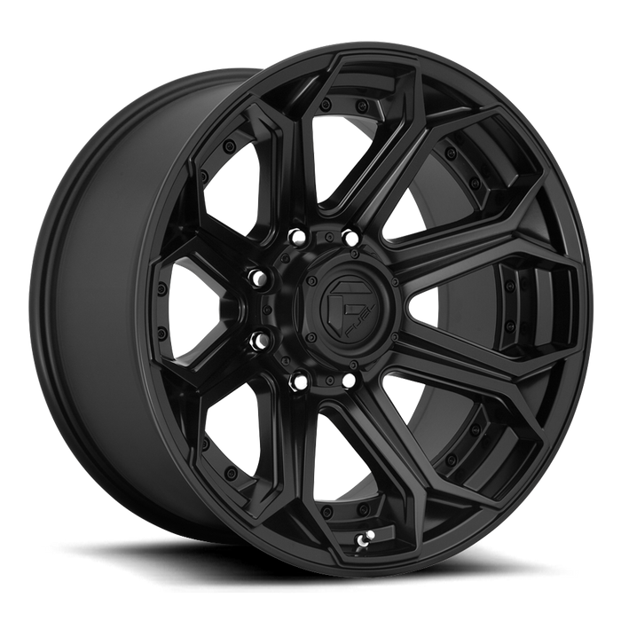 Fuel 1PC D706 SIEGE 18x9 1 8x165.1/8x6.5 MATTE BLACK