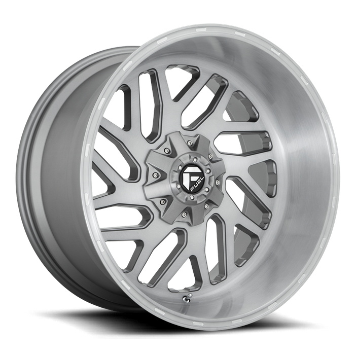Fuel 1PC D715 TRITON PLATINUM 20x12 -43 8x170/8x6.7 BRUSHED GUN METAL TINTED CLEAR