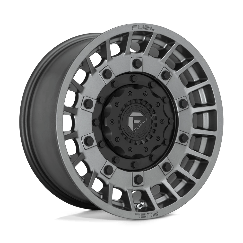 Fuel 1PC D726 MILITIA 17X9 1 5X114.3/5X127/5X4.5/5.0 Matte Anthracite And Black