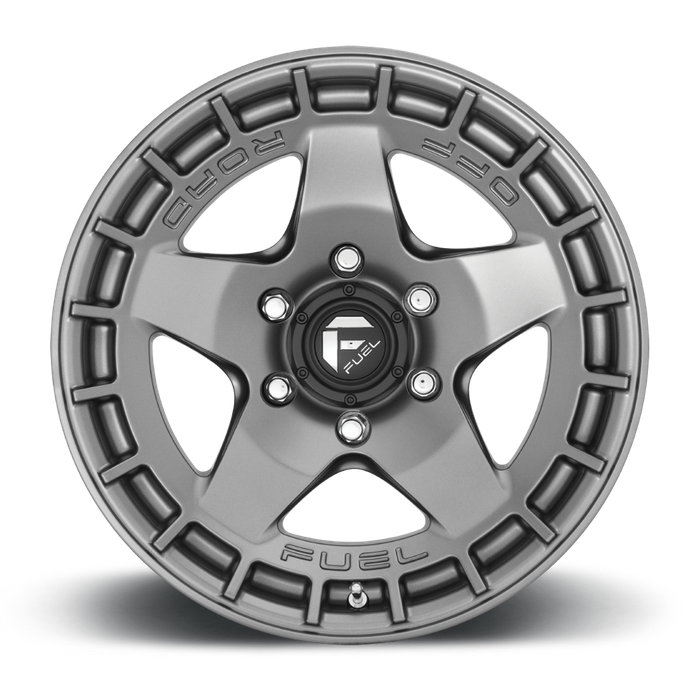 Fuel 1PC D734 WARP 20x9 1 5x127/5x5.0 Matte Gun Metal