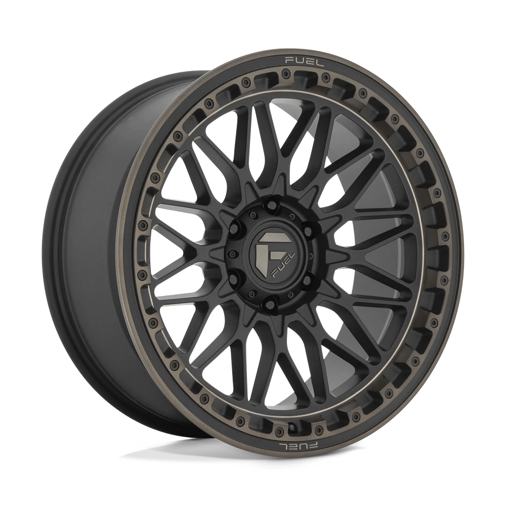 Fuel 1PC D759 TRIGGER 20X9 1 6X114.3/6X4.5 Matte Black Dark Tint