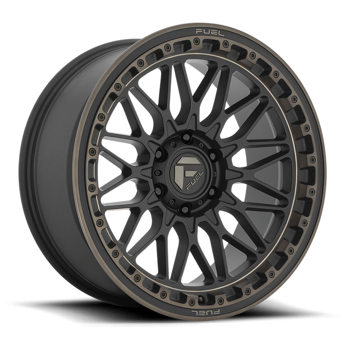 Fuel 1PC D759 TRIGGER 20X9 1 6X114.3/6X4.5 Matte Black Dark Tint
