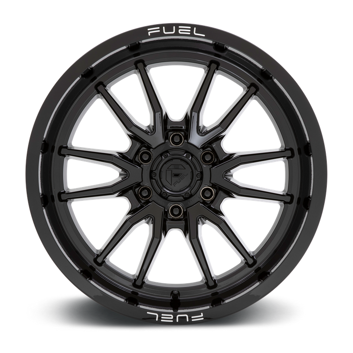 Fuel 1PC D760 CLASH 18X9 -12 6X135/6X5.3 Gloss Black