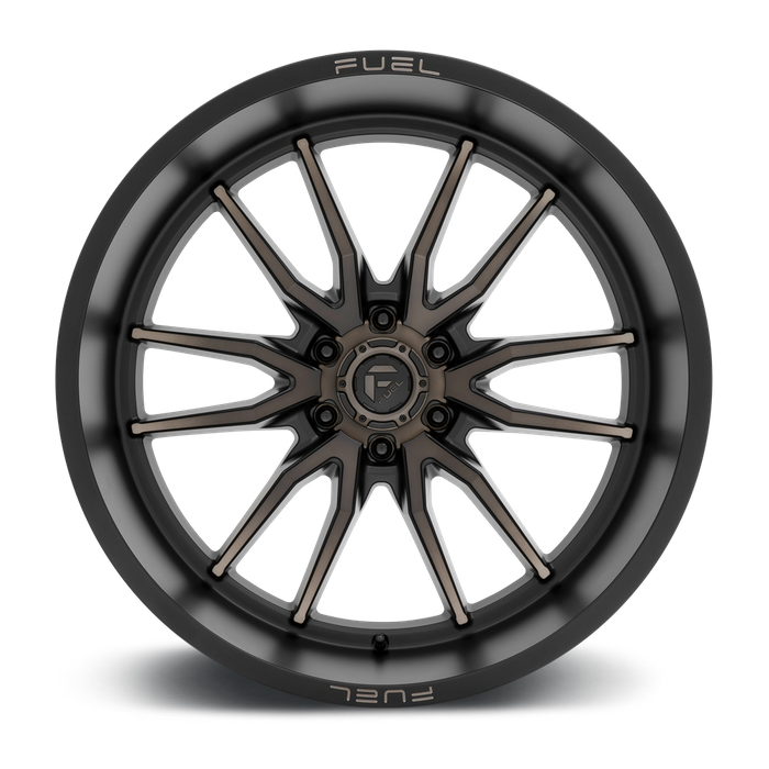 Fuel 1PC D762 CLASH 24X12 -44 6X139.7/6X5.5 Matte Black Double Dark Tint