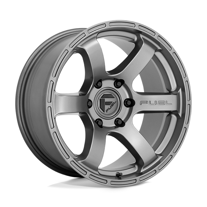 Fuel 1PC D767 RUSH 18X9 1 5X127/5X5.0 Matte Gun Metal