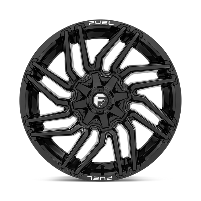 Fuel 1PC D776 TYPHOON 22X10 -18 8X165.1/8X6.5 Gloss Black