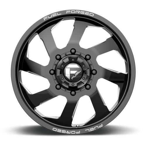 Fuel Mono DD39 FF39D 20X8.25 105 8X200 GLOSS BLACK MILLED