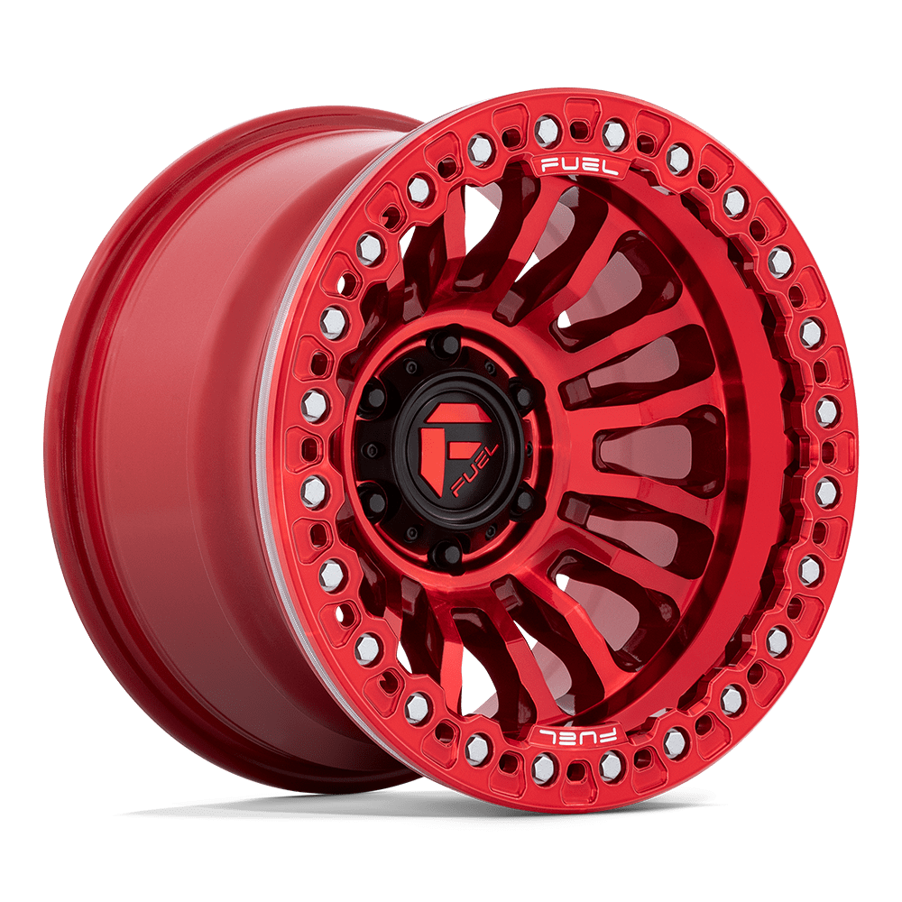 FUEL 1PC FC125 RINCON BEADLOCK 17X9 -38 5X127 CANDY RED