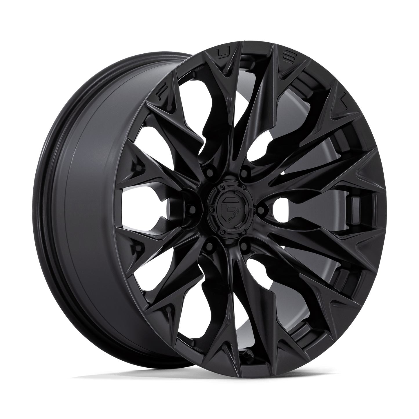 FUEL 1PC D804 FLAME 20X9 1 6X135 BLACKOUT