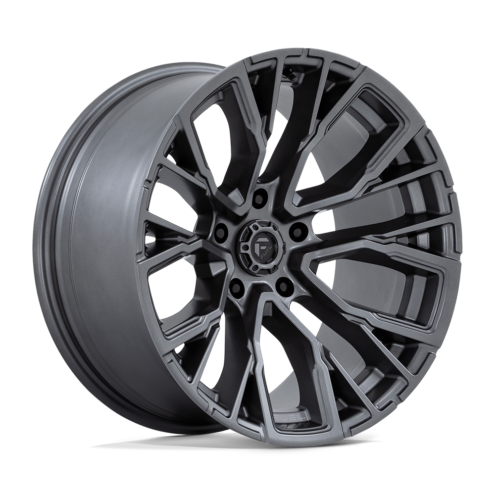 FUEL 1PC D848 REBAR 20X10 -18 5X139.7 MATTE GUNMETAL