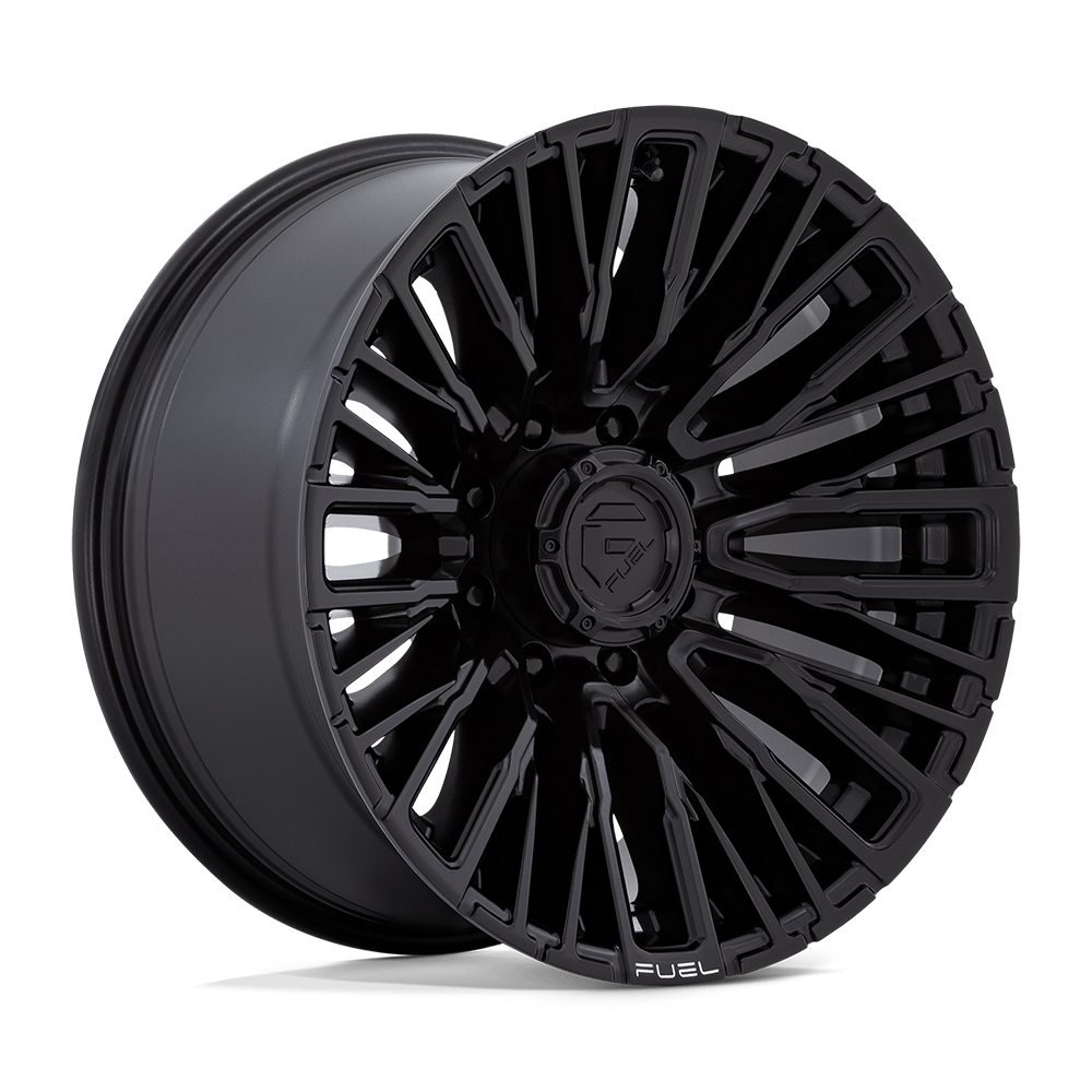 FUEL 1PC D847 REBAR 20X10 -18 8X180/8X7.1 BLACKOUT – Wheels Below