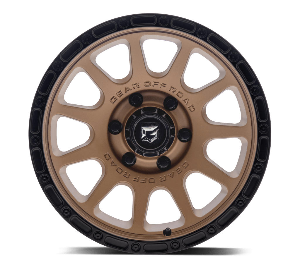 Gear Off Road 760BZ PROTO CALL 20X9 +18 8X180 Bronze
