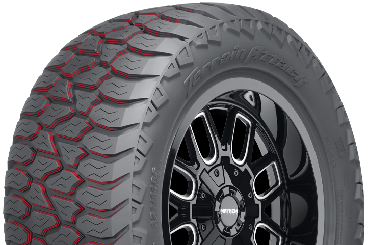 AMP TERRAIN ATTACK AT A 265/70R17 (31.6X10.4R 17) Tires