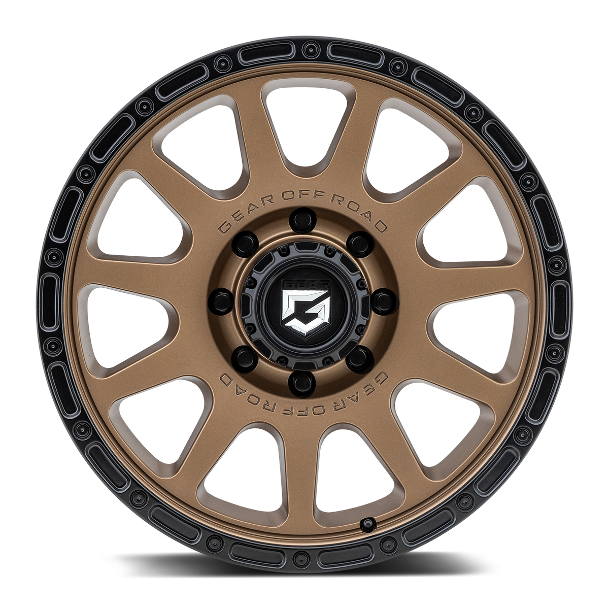 Gear Off Road 760BZ PROTO CALL 17X8.5 +00 6X5.50 Bronze