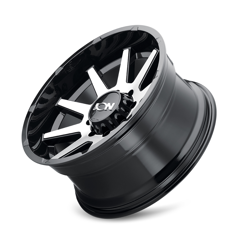 ION 143 20X10 -19 8x165.1 BLACK/MACHINED