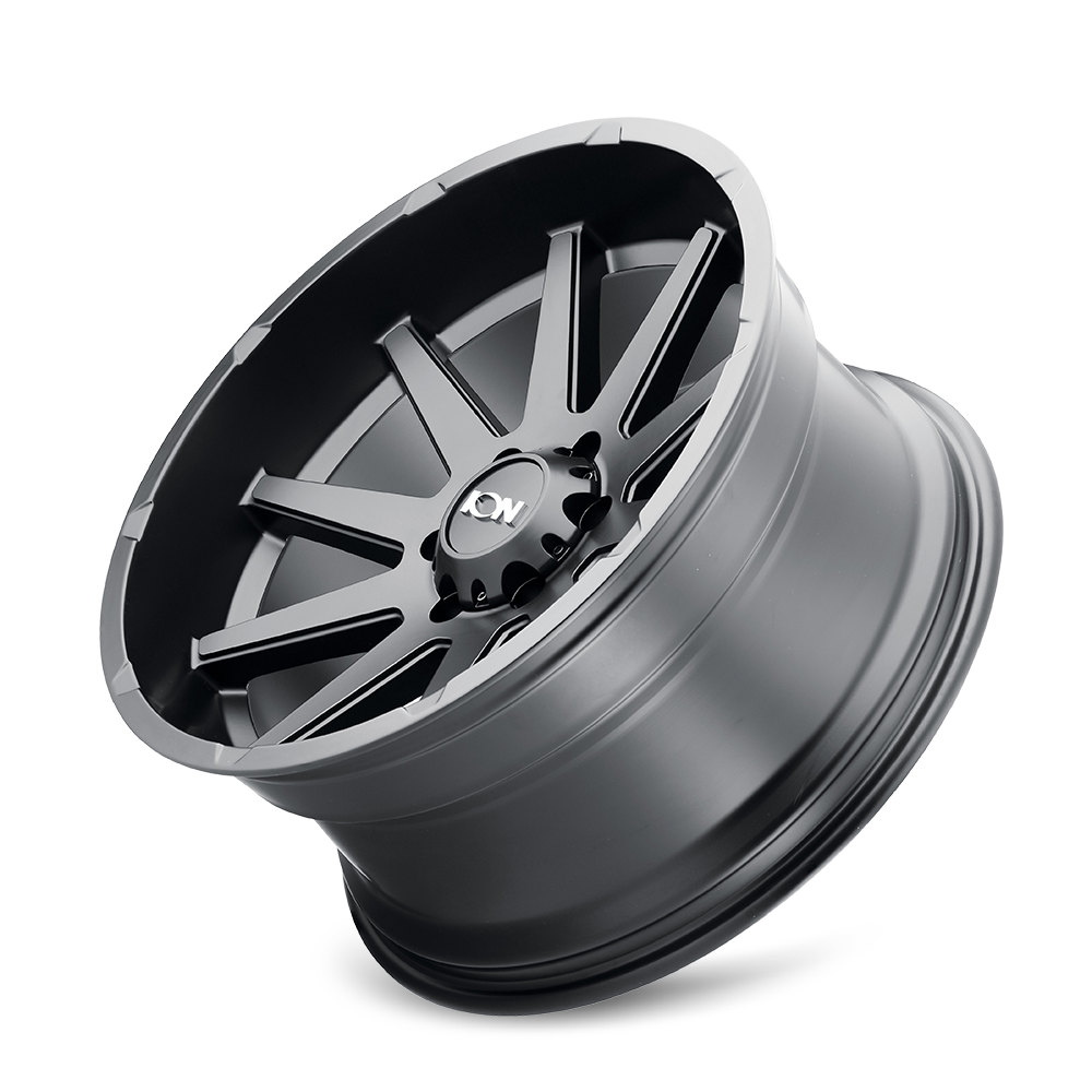 ION 143 17X9 -12 8x165.1 MATTE BLACK