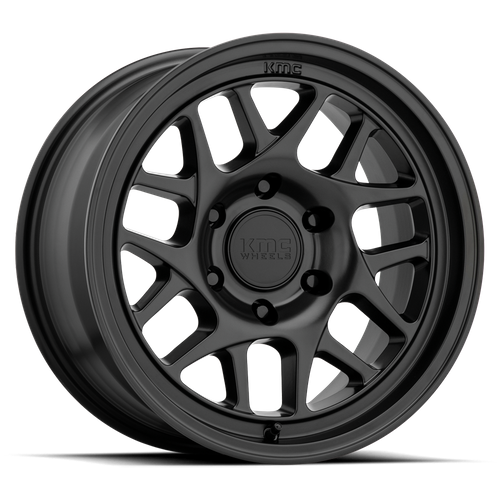 KMC KM717 BULLY OL 17X8.5 18 6X120/6X120 Satin Black