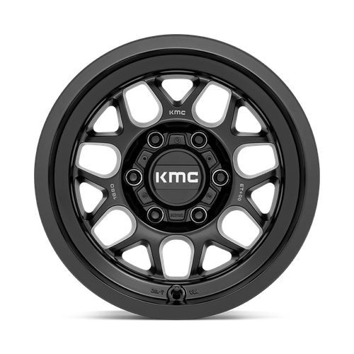 KMC KM725 TERRA 16X8 0 6X139.7/6X5.5 Satin Black