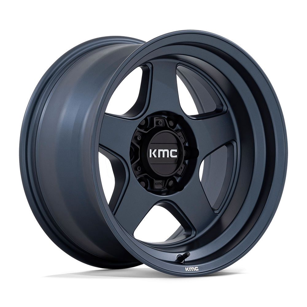 KMC KM728 LOBO 17X8.5 18 6X120 METALLIC BLUE