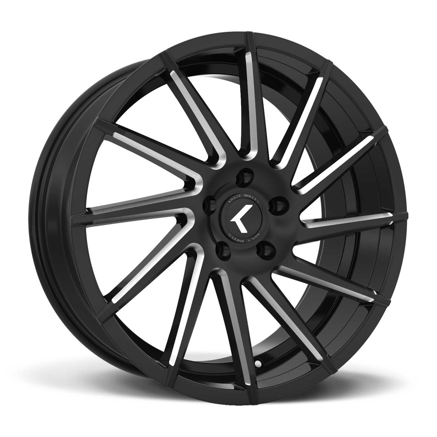 KRAZE SPINNER KR181 20X8.5 40 5x112 BLACK/MACHINED