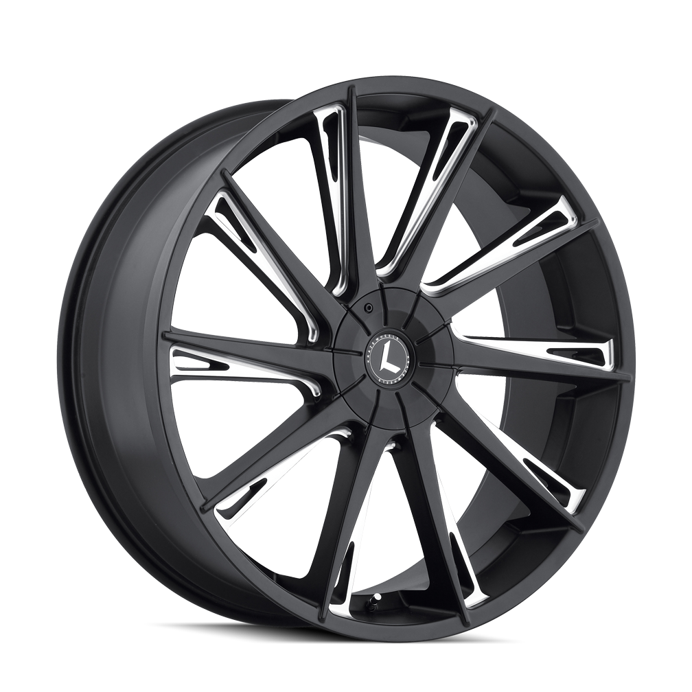 KRAZE SWAGG KR144 24X9.5 18 5x127/5x139.7 BLACK/MILLED