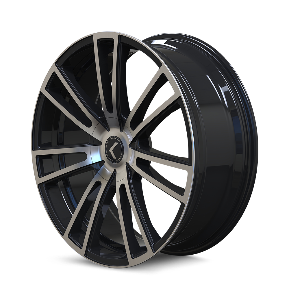 KRAZE SPECTRA 183 20X8.5 38 5x115/5x120 BLACK/MACHINED