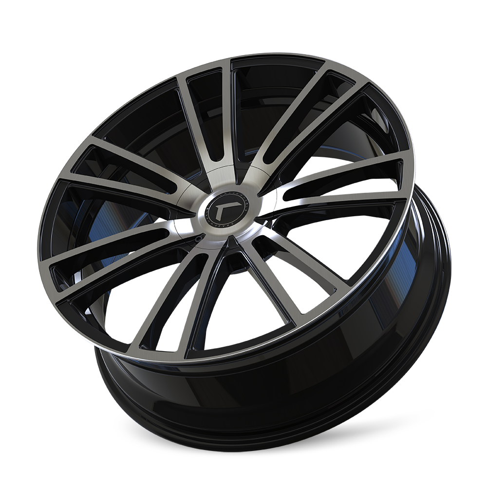KRAZE SPECTRA 183 20X8.5 38 5x112/5x120 BLACK/MACHINED