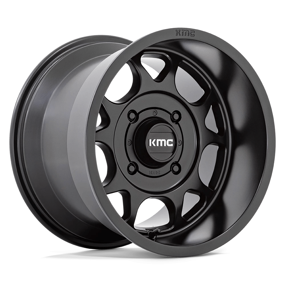 KMC Powersports KS137 TORO S UTV 15X10 0 4X137/4X137 Satin Black
