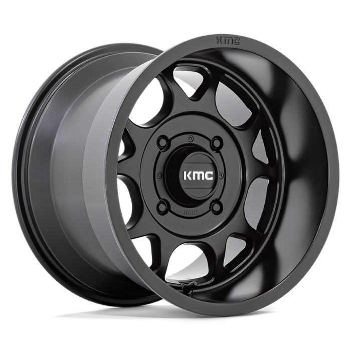 KMC Powersports KS137 TORO S UTV 15X10 0 4X137/4X137 Satin Black