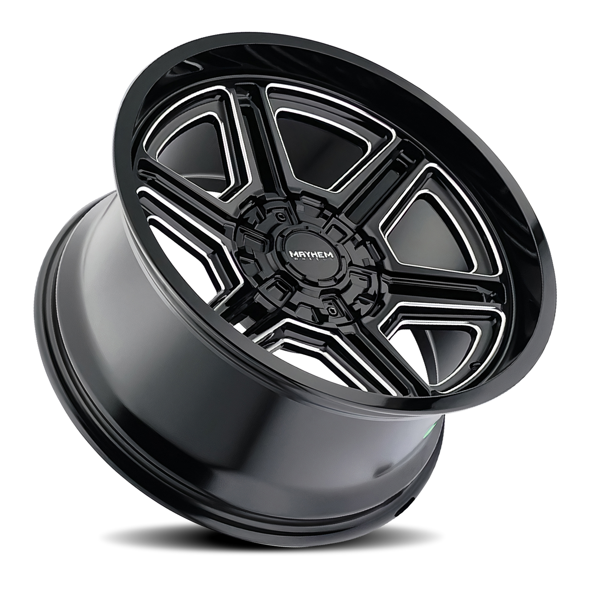 MAYHEM HERMOSA 20x10 -25 5x127/5x139.7 BLACK MILLED
