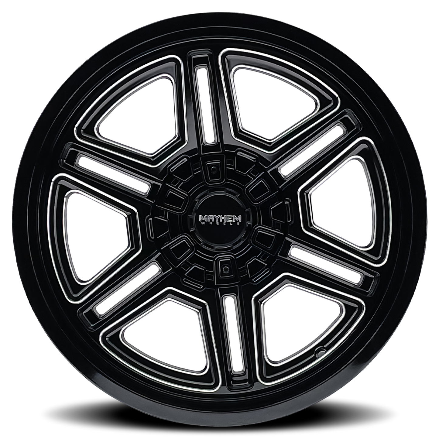 MAYHEM HERMOSA 20x9 18 8x180 BLACK MILLED