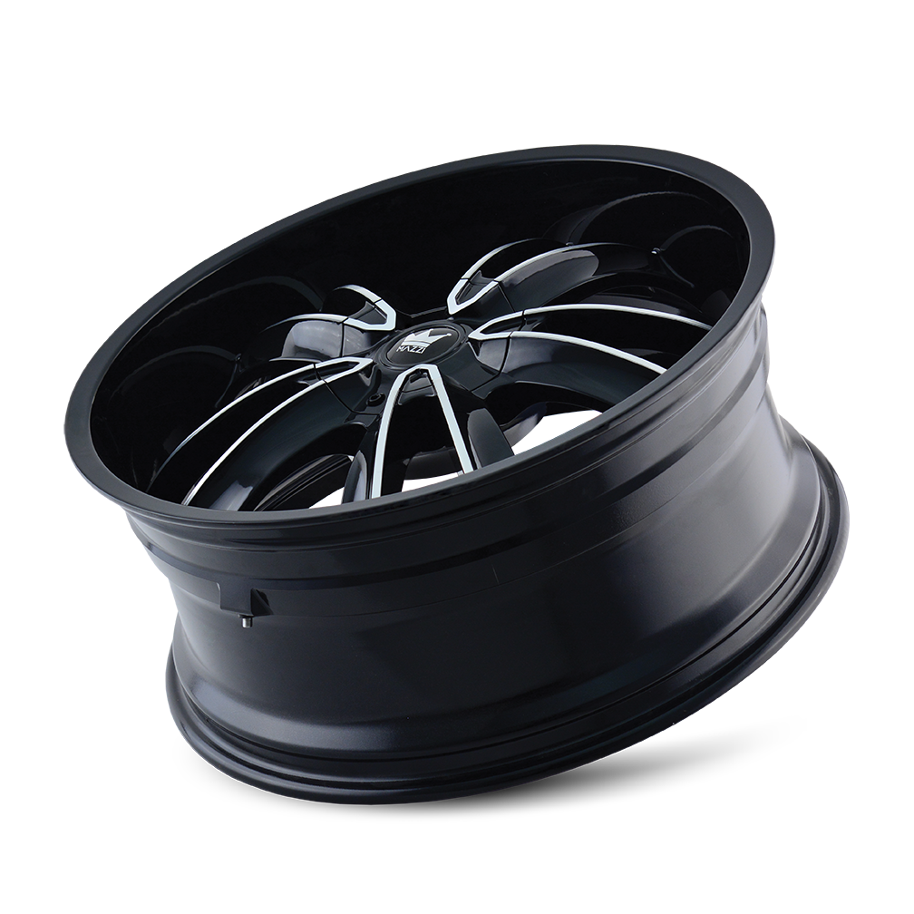 MAZZI OBSESSION 366 22X9.5 18 5x127/5x139.7 BLACK/MACHINED