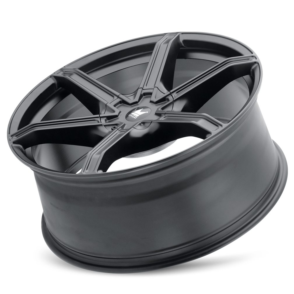 MAZZI STILTS 371 20X8.5 35 5x108/5x114.3 MATTE BLACK
