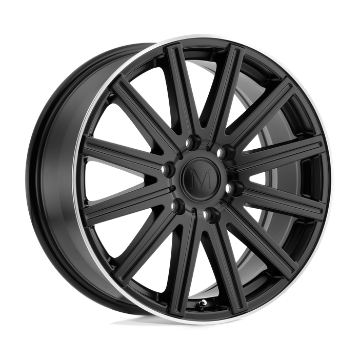 Mandrus STARK 16X7 52 6X130/6X130 MATTE BLACK W/ MACHINED LIP
