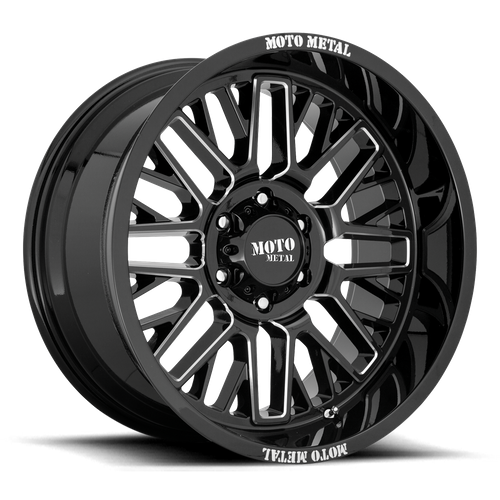 Moto Metal MO802 20X9 18 8X165.1/8X6.5 Gloss Black Milled