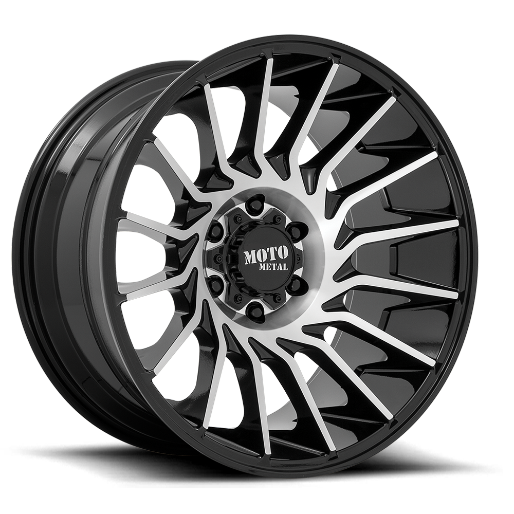 Moto Metal MO807 20X10 -18 8X165.1/8X6.5 Gloss Black