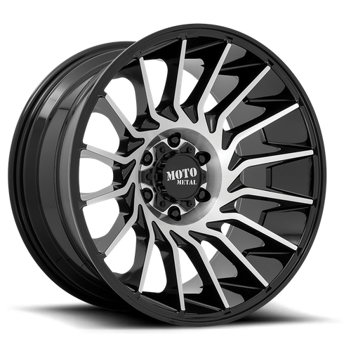 Moto Metal MO807 22X10 -18 6X139.7/6X5.5 Gloss Black Machined