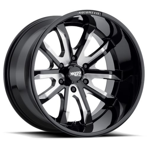 Moto Metal MO983 DAGGER 17X9 -12 6X139.7/6X5.5 Gloss Black Milled