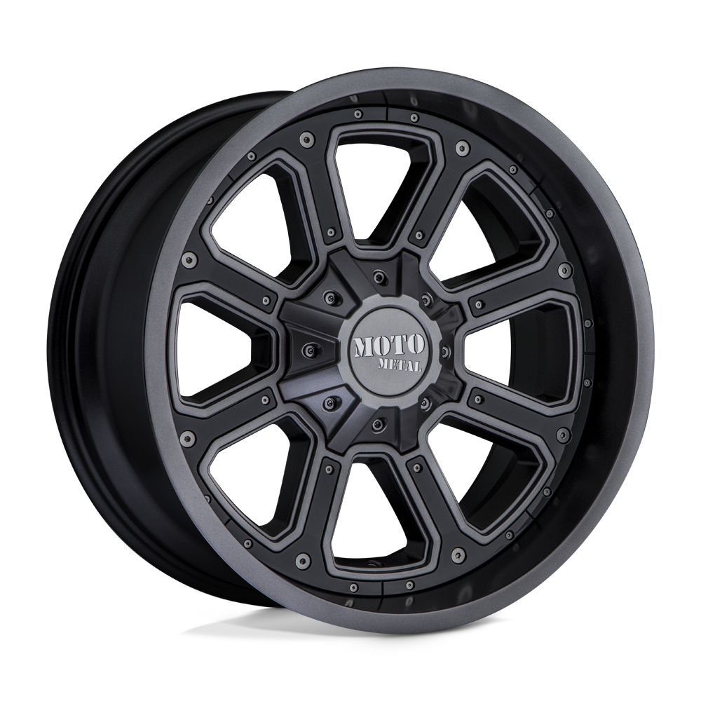 MOTO METAL MO984 SHIFT 20X9 -12 6X135/6X139.7 MATTE GRAY INSERTS
