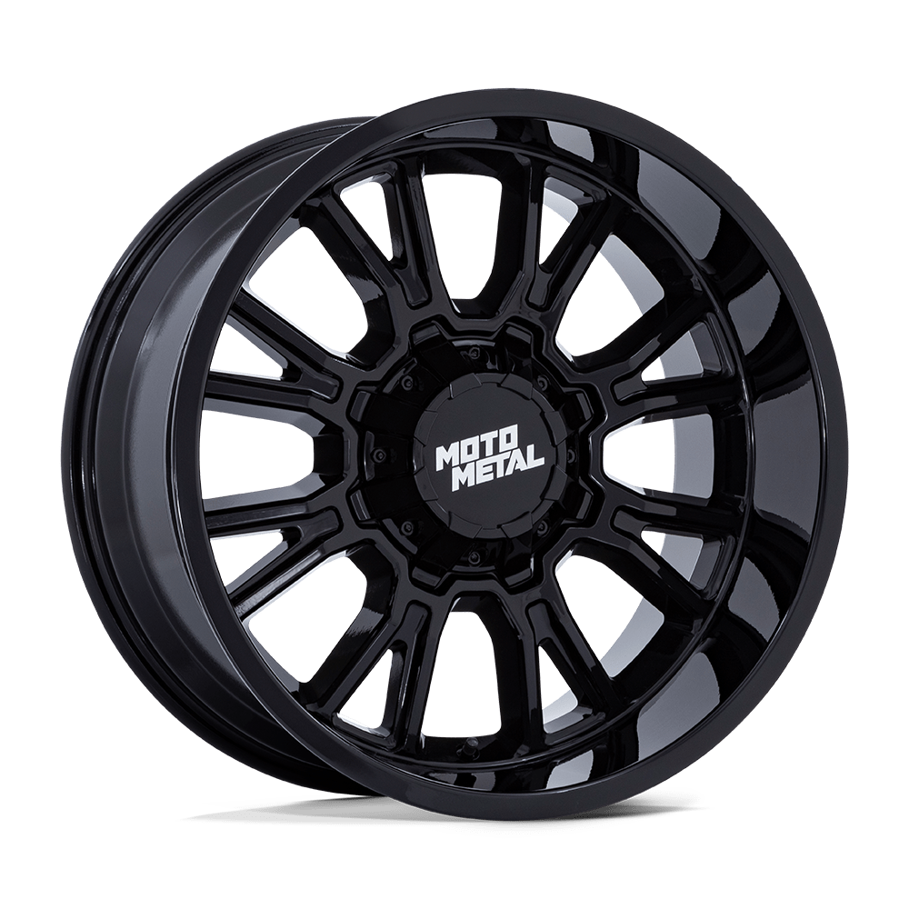 Mortiis ブラックメタル　BLACKL MOTO METAL MO810 LEGACY 20X10 -18 8X165.1 GLOSS BLACK – Wheels