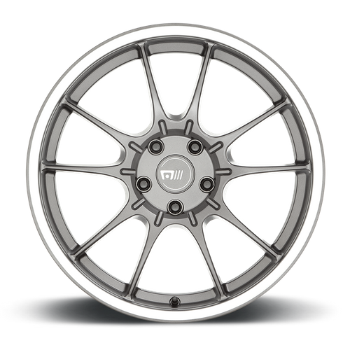 Motegi MR152 SS5 18X8.5 30 5X100/5X100 Gunmetal With Machined Lip
