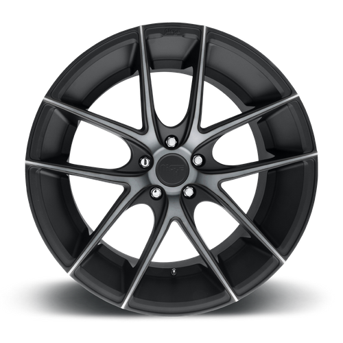 Niche 1PC M130 TARGA 20X10.5 40 5X130 MATTE BLACK DOUBLE DARK TINT