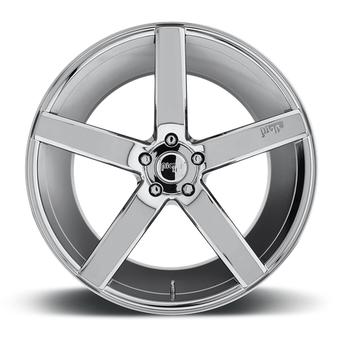Niche 1PC M132 MILAN 20X8.5 34 5X112 CHROME PLATED
