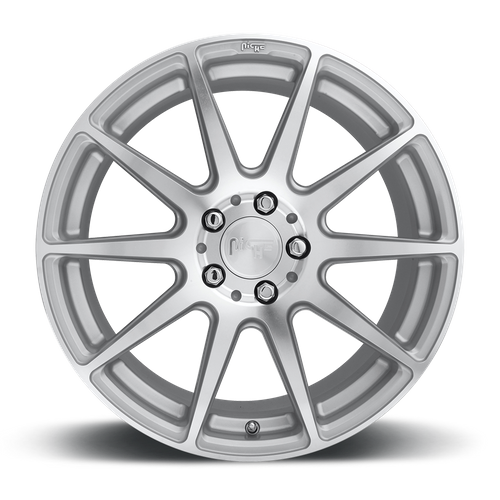 Niche 1PC M146 ESSEN 19X8.5 42 5X112 GLOSS SILVER MACHINED