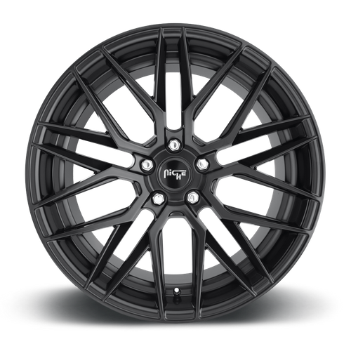 Niche 1PC M190 GAMMA 20X9 38 5X112 MATTE BLACK